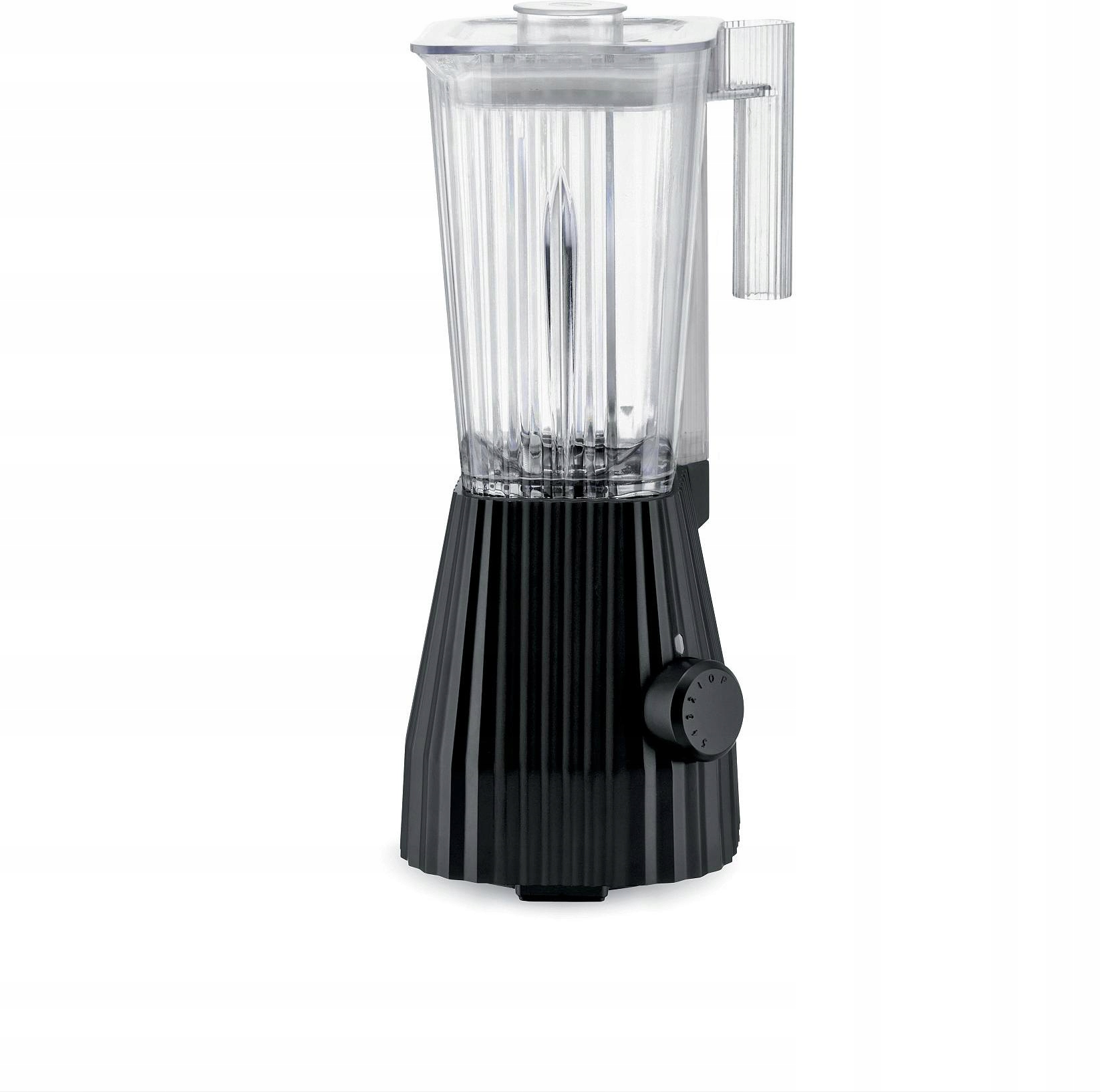 Alessi Kalichový mixér Plisse černý