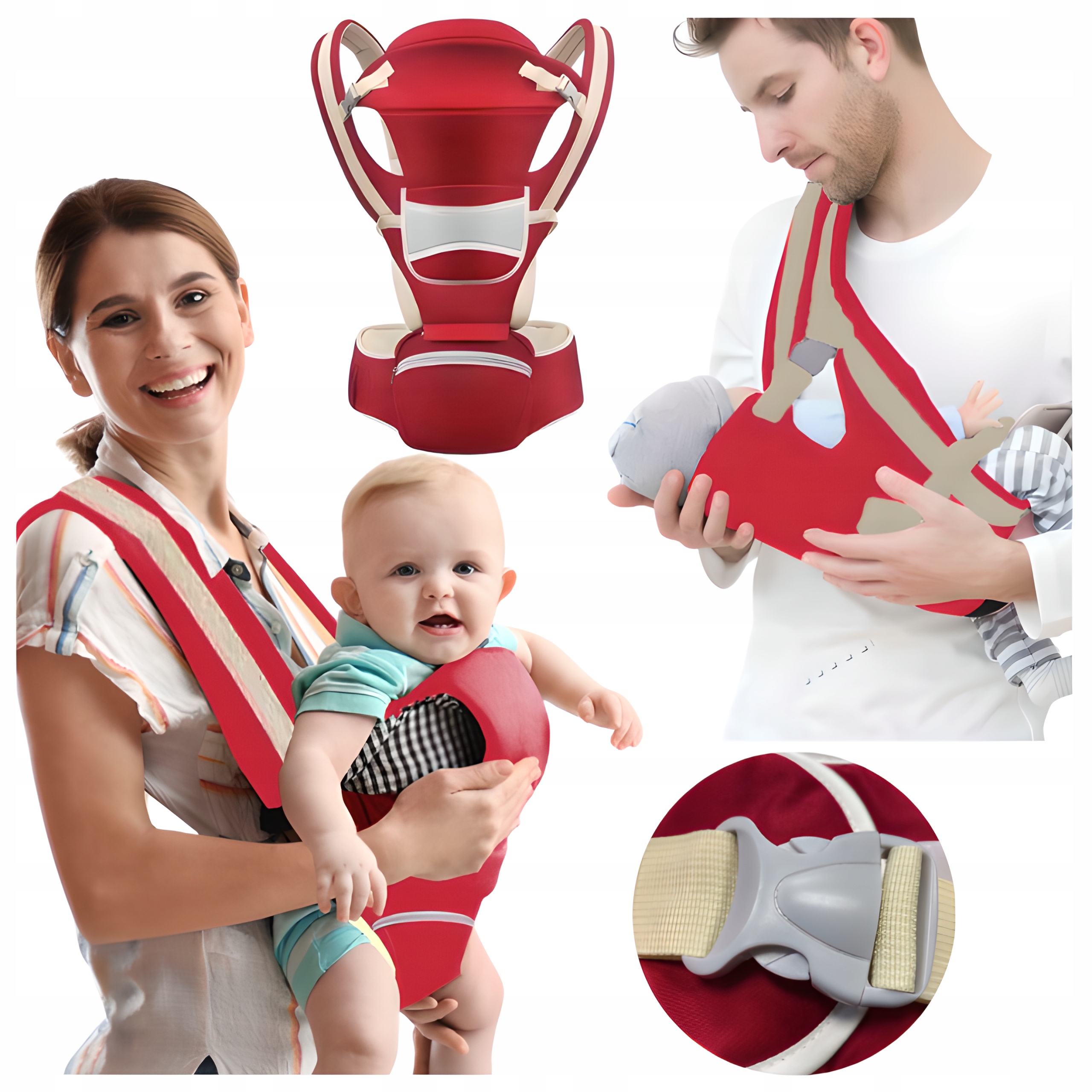 NOSIDEŁKO BIODROWE SIEDZISKO DLA NIEMOWLĄT 20KG