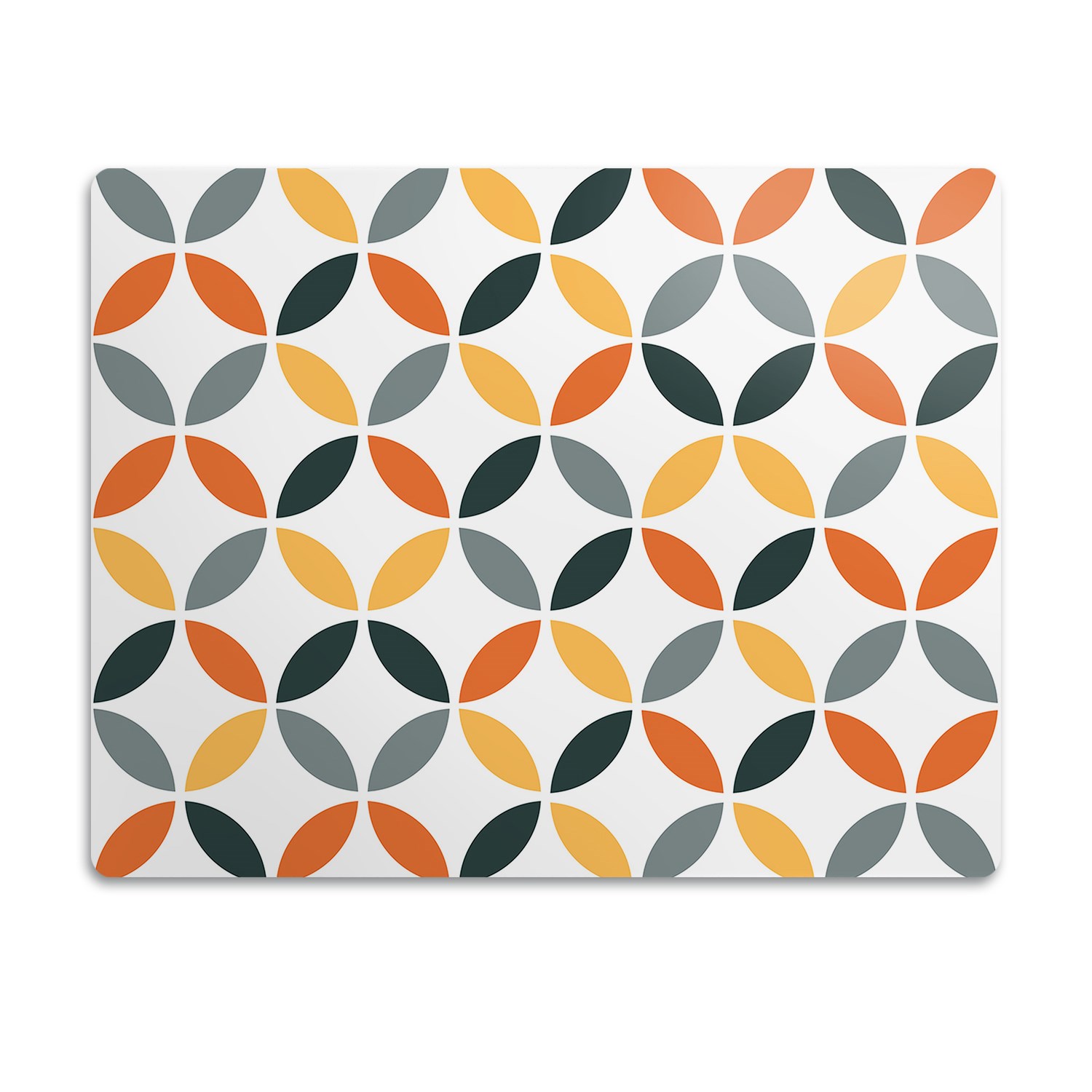 Levně Podložka pod misku Geometrická kola 90x60 cm