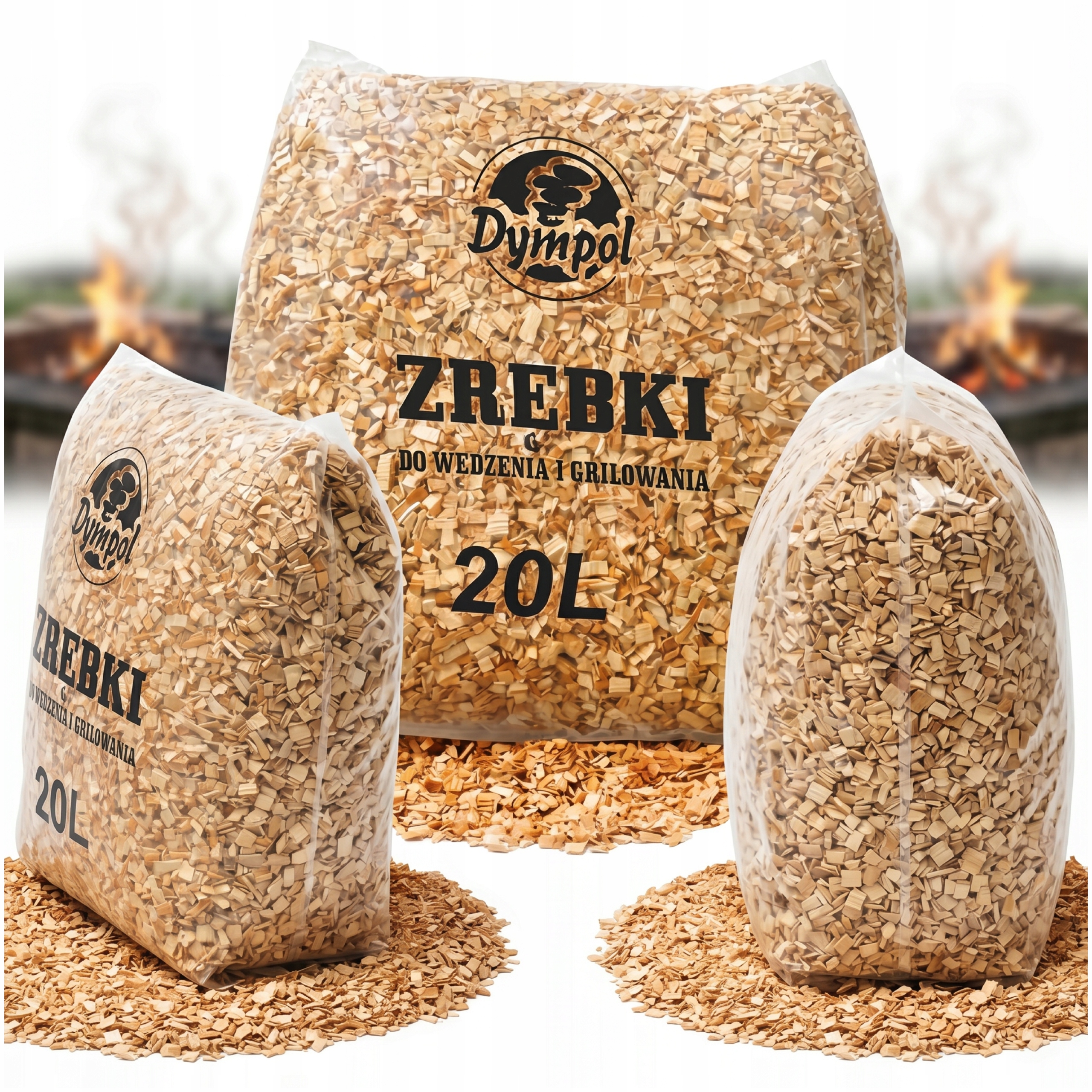 Štěpky Na Uzení Na Uzení A Grilování Jabloň Třída 10 5KG 20L Dympol