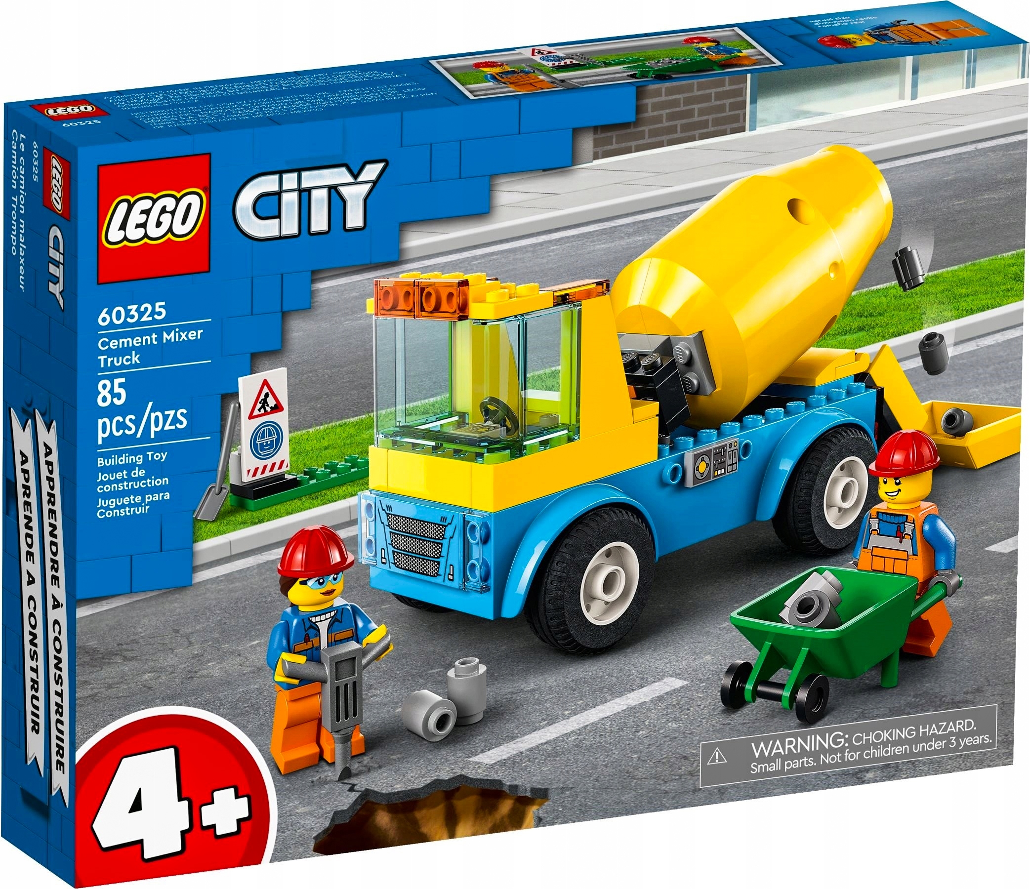 

Lego City Ciężarówka Z Betoniarką