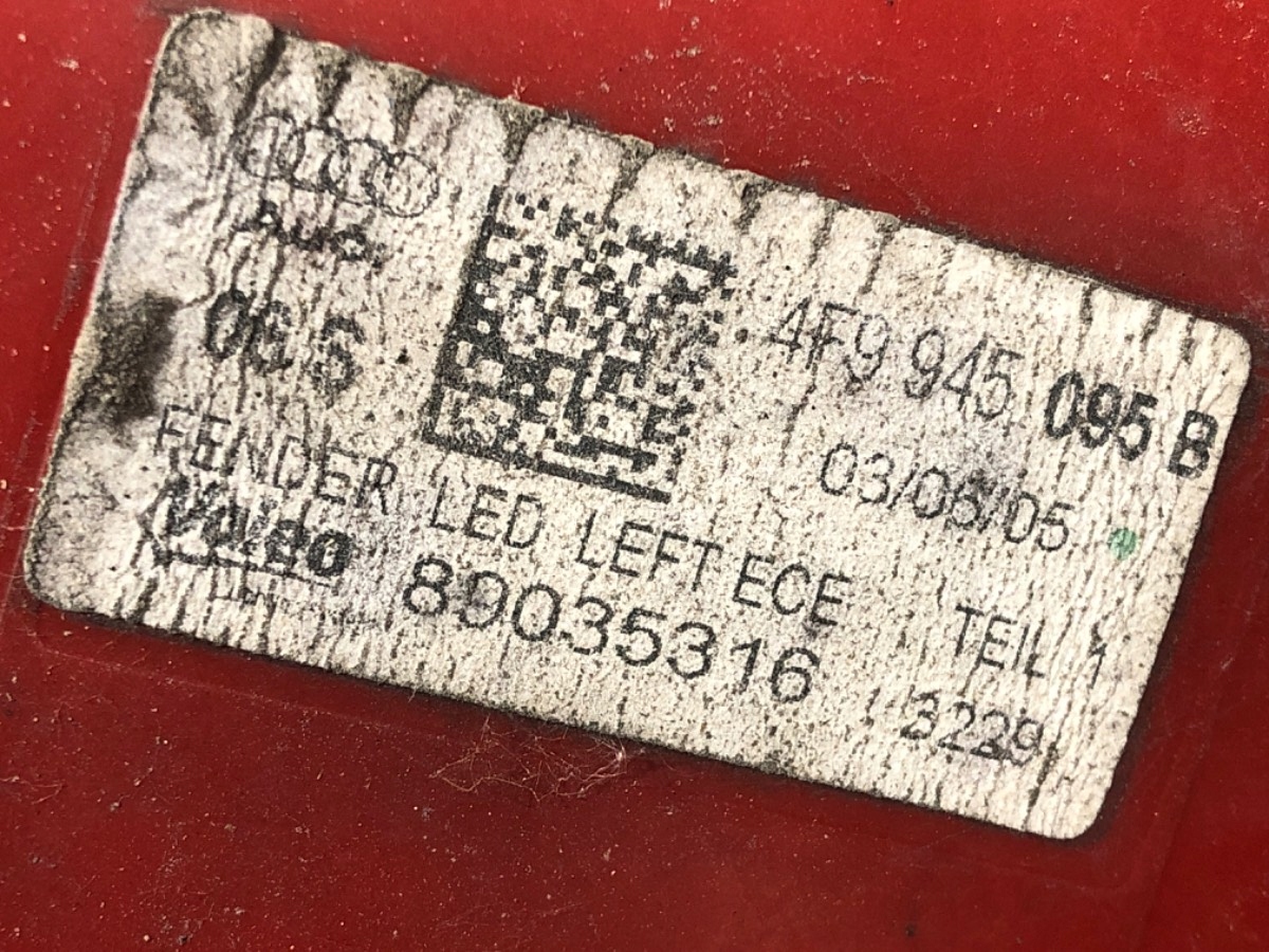 LAMPA LEWY TYŁ AUDI A6 C6 4F9945095B Hatchback 04-11 Typ samochodu Samochody osobowe