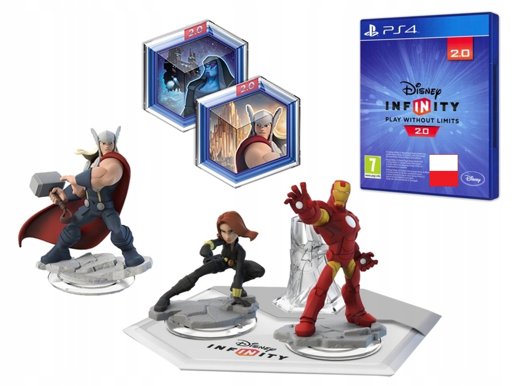 Disney Infinity Gra 2.0 PS4 PS5 Pl Starter Pack Star Wars Zestaw Startowy