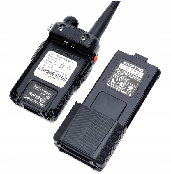 DUŻA BATERIA 3800mAh BAOFENG UV-5R AKUMULATOR BL5L EAN (GTIN) 5903815305368