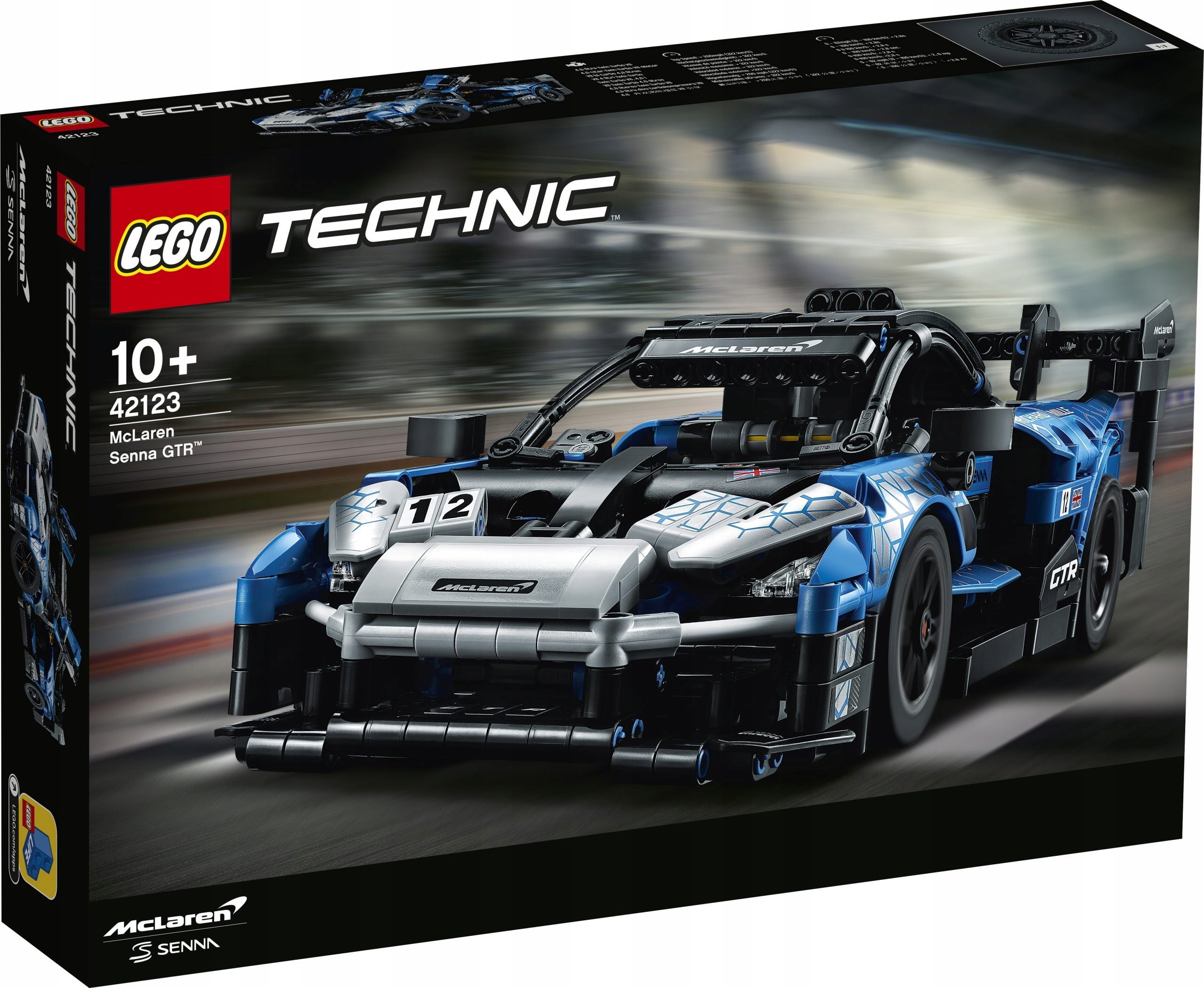 Lego 42123 Technic McLaren Senna Gtr