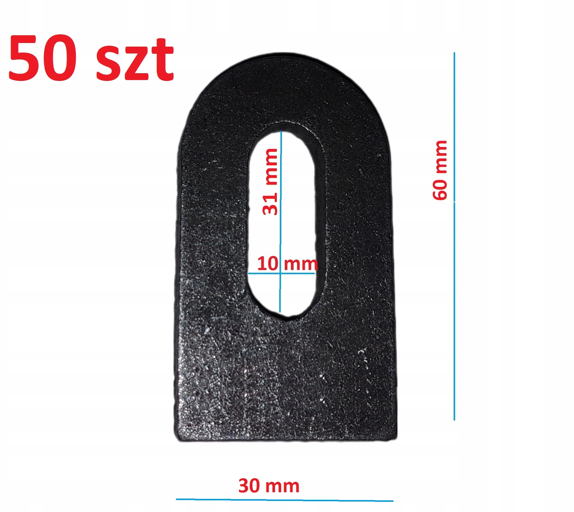 Upevňovací Držák Ucho Spojka Rozpětí 30x60 6mm