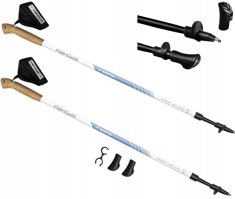 

Spokey Kije Nordic Walking Składane 105-135 cm