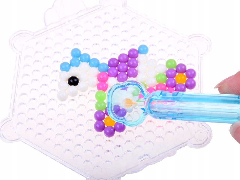 Magiczny zestaw wodne koraliki zrób to sam ZA3266 Materiał plastik