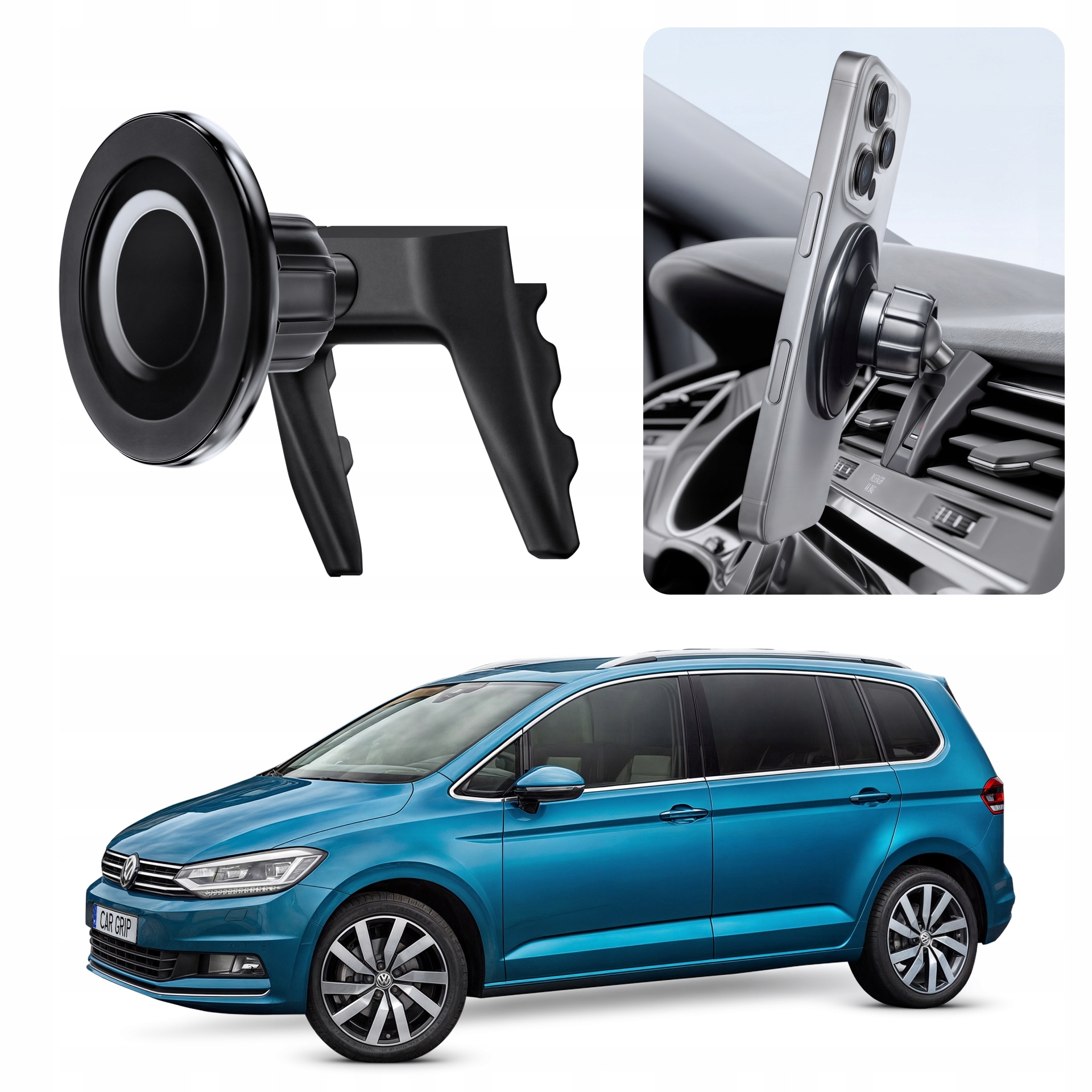 Uchwyt magnetyczny MagSafe do Volkswagen Touran III 3 (2015-)
