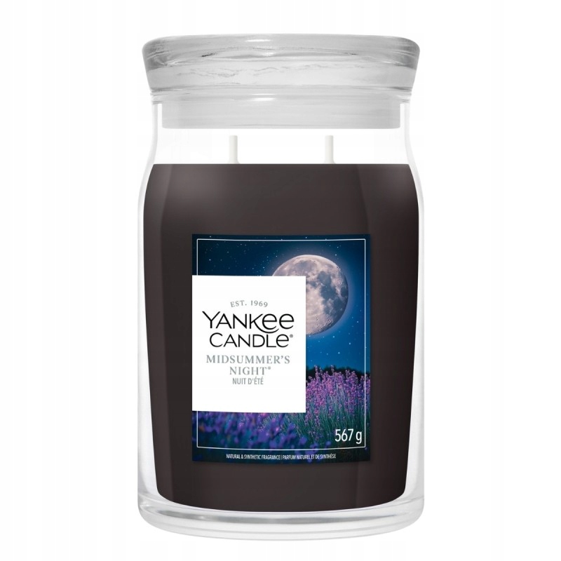 Vonná svíčka Yankee Candle Midsummer's Night velká 567 g