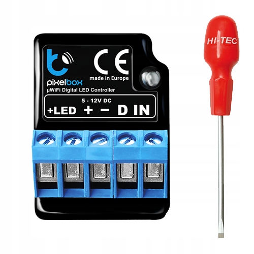 Led ovladač pixelBox V2 5-24V WS2812/2811 Blebox