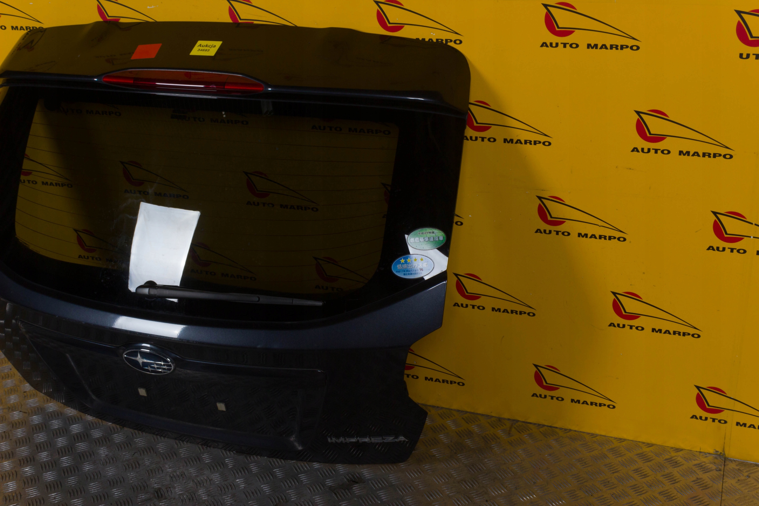 SUBARU IMPREZA XV 2011- KLAPA TYŁ TYLNA BAGAŻNIKA Kolor do lakierowania