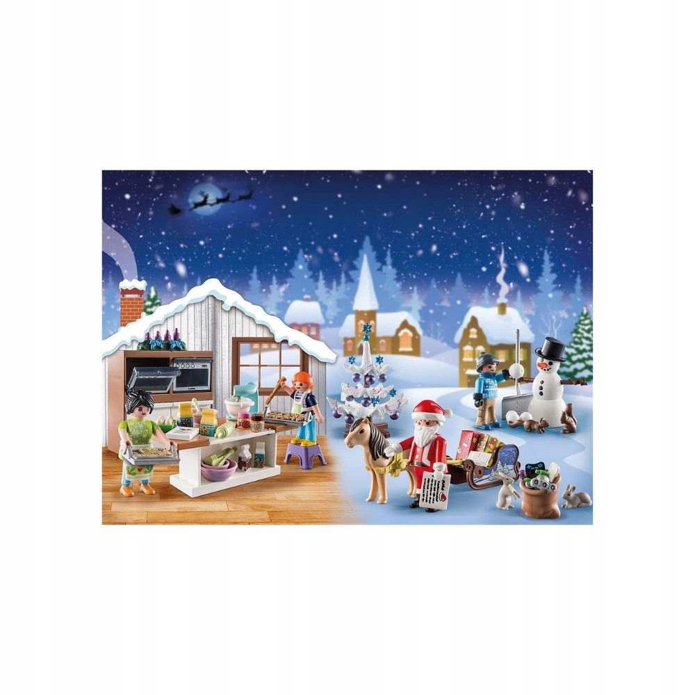 Адвент-календарь Playmobil City Life 71088 Праздничная выпечка, 92 детали, от 4 лет — фото 3