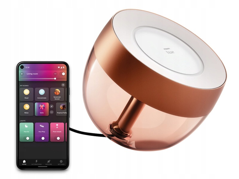 Lampa biurkowa Philips Hue Iris 929002376803