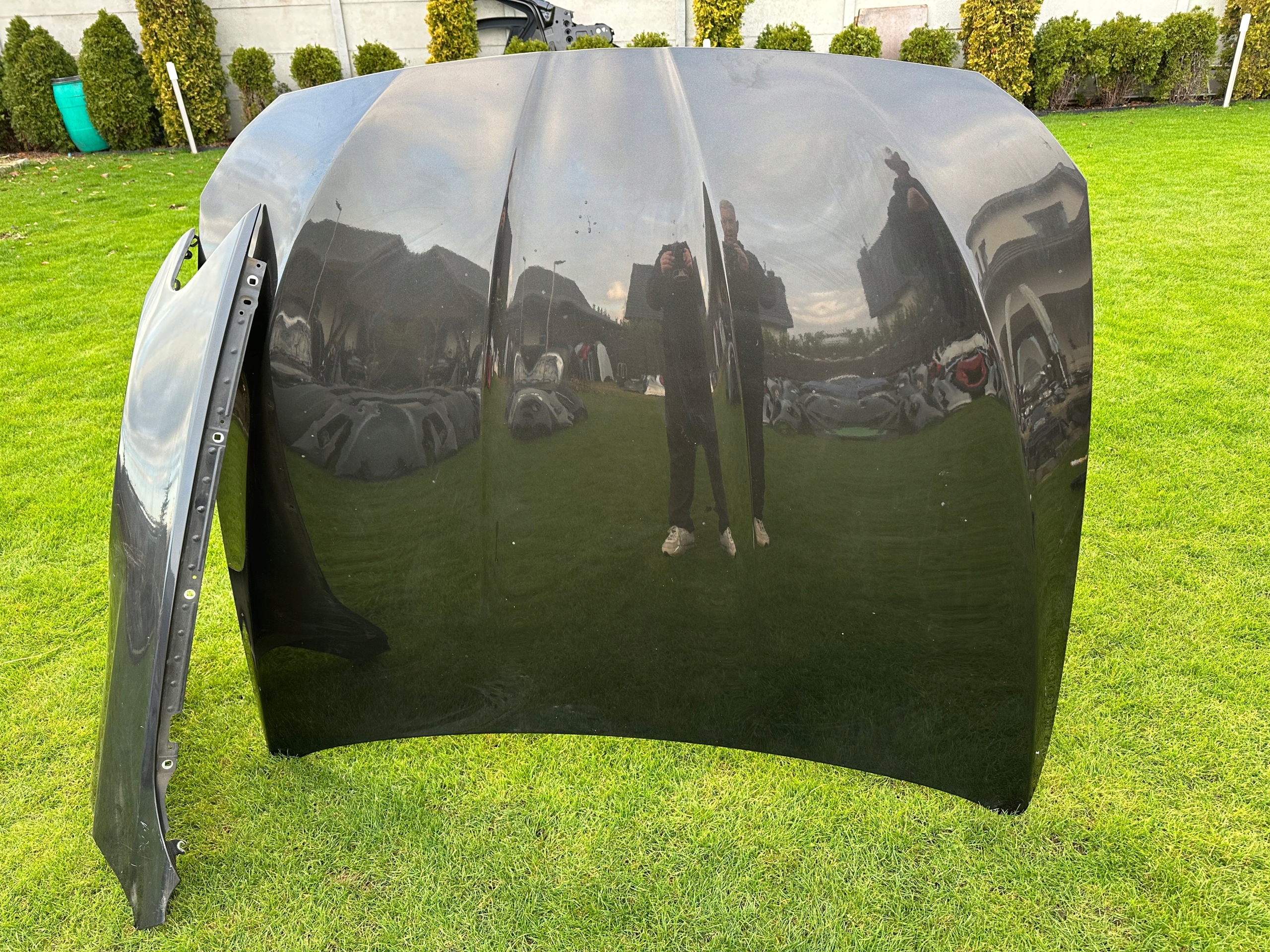 BMW 5 F10 F11 10-17 MASKA POKRYWA SILNIKA ORYGINAŁ Kolor brązowy