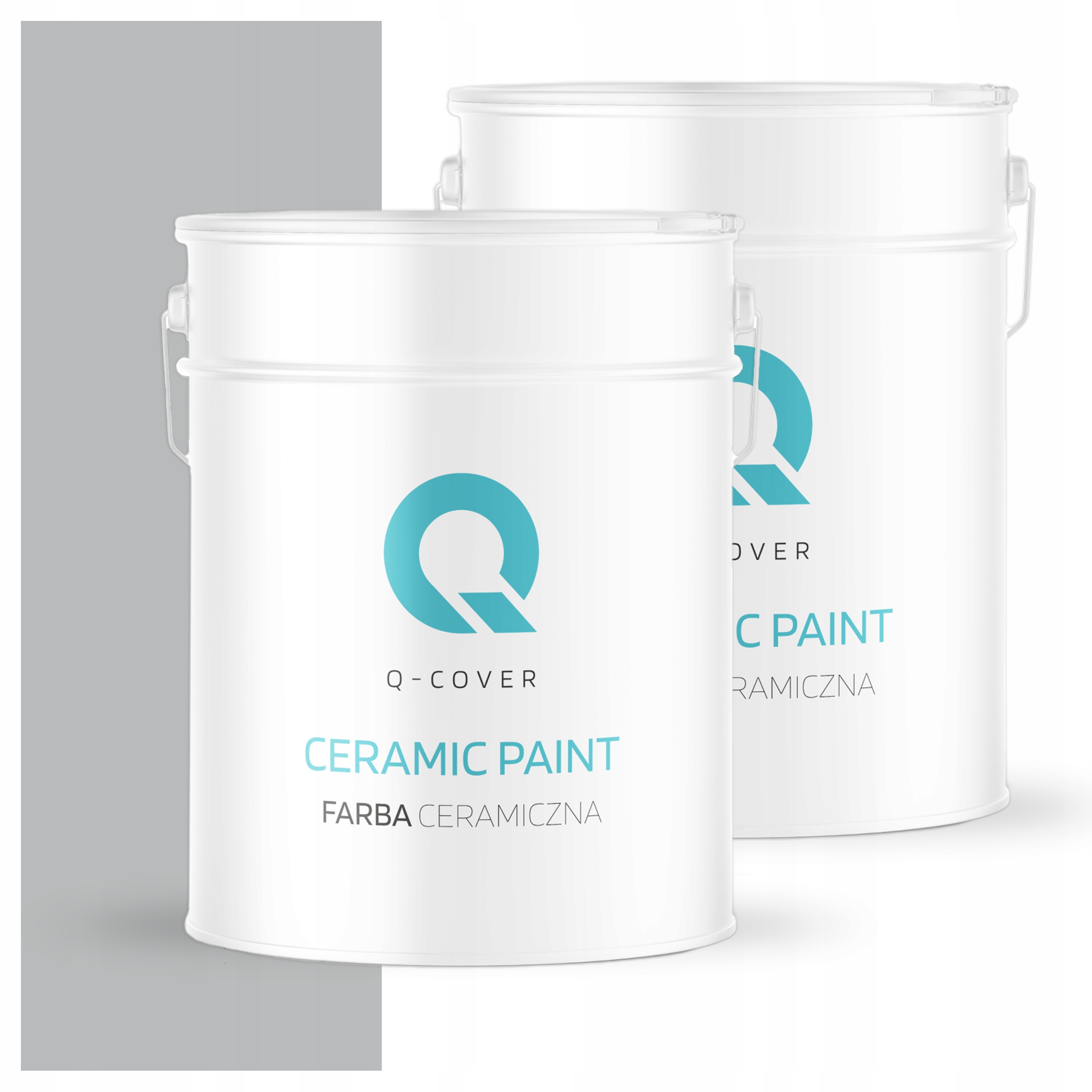 Keramická umývateľná farba na interiér 10 l Hlboká matná farba Šedá H1050