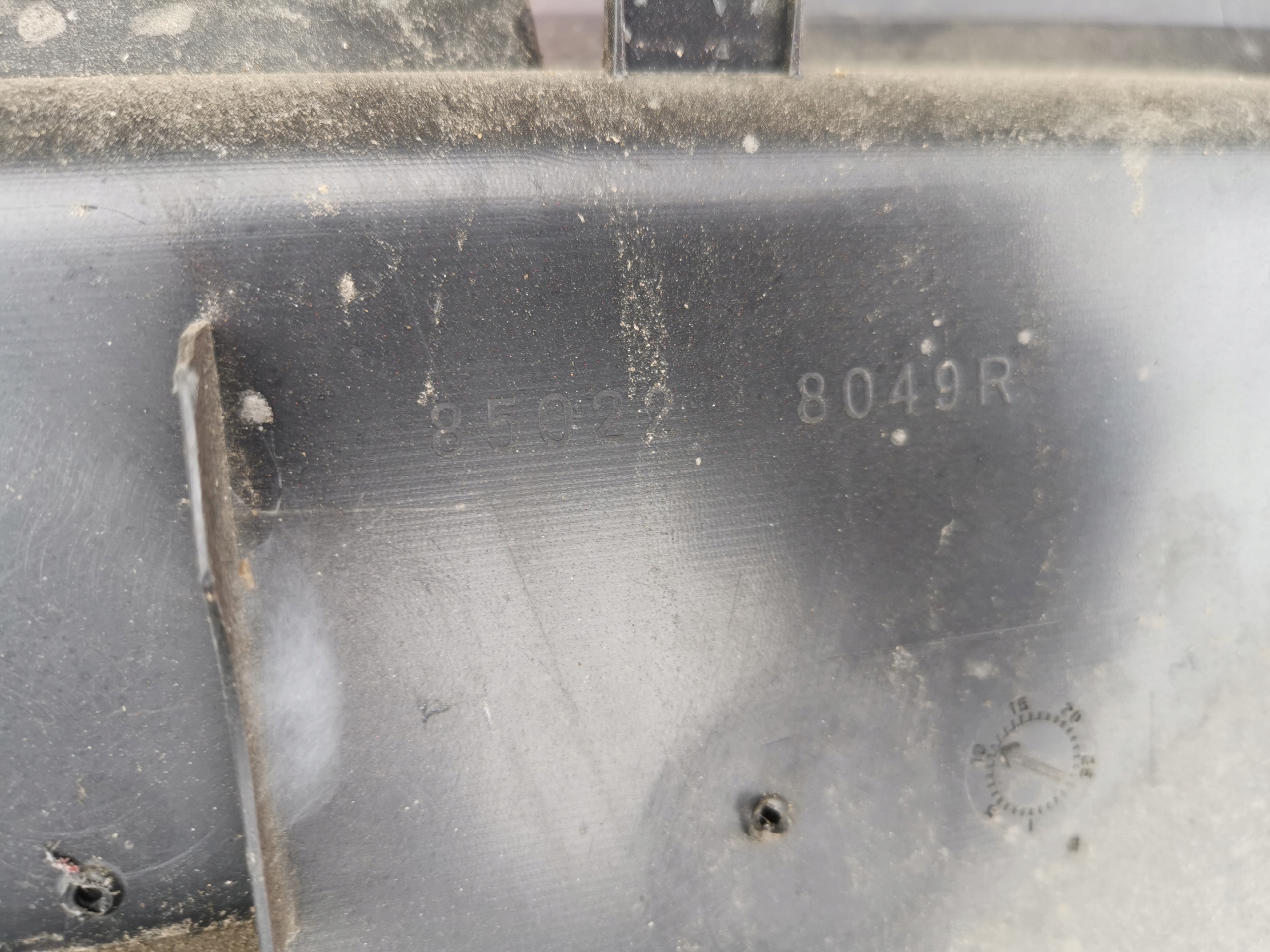 bumper rear part DACIA SANDERO 2 LIFT 16- PDC