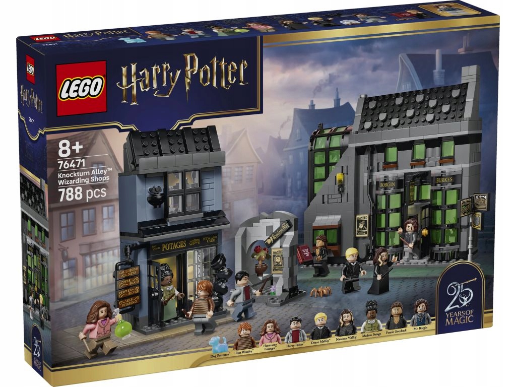 Lego 76471 Harry Potter Kouzelné obchody na ulici Smrtícího Nokturnu