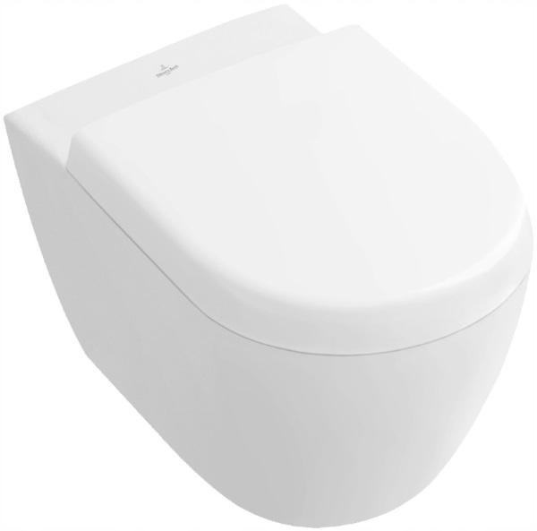 Villeroy Miska Wc bezrantowa CeramicPlus 35,5x48