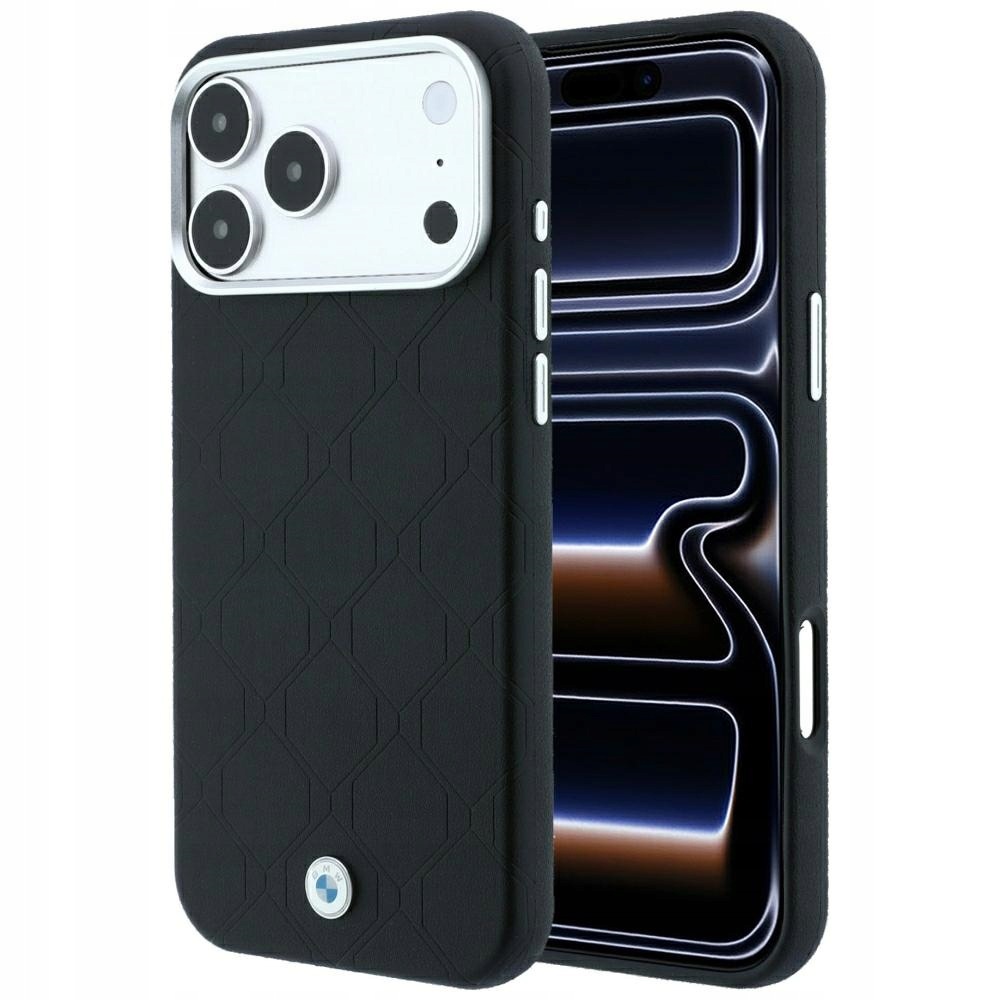 Pouzdro Bmw Quilted pro iPhone 18 Pro Max 17 Pro Max, černé