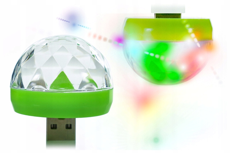 

Kula dyskotekowa led disco laser Usb Stroboskop