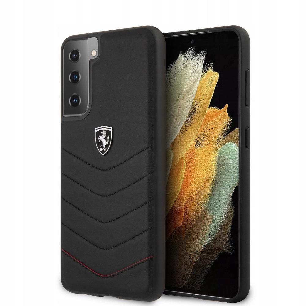 

Oryginalne Etui Ferrari do Samsung S21 czarny