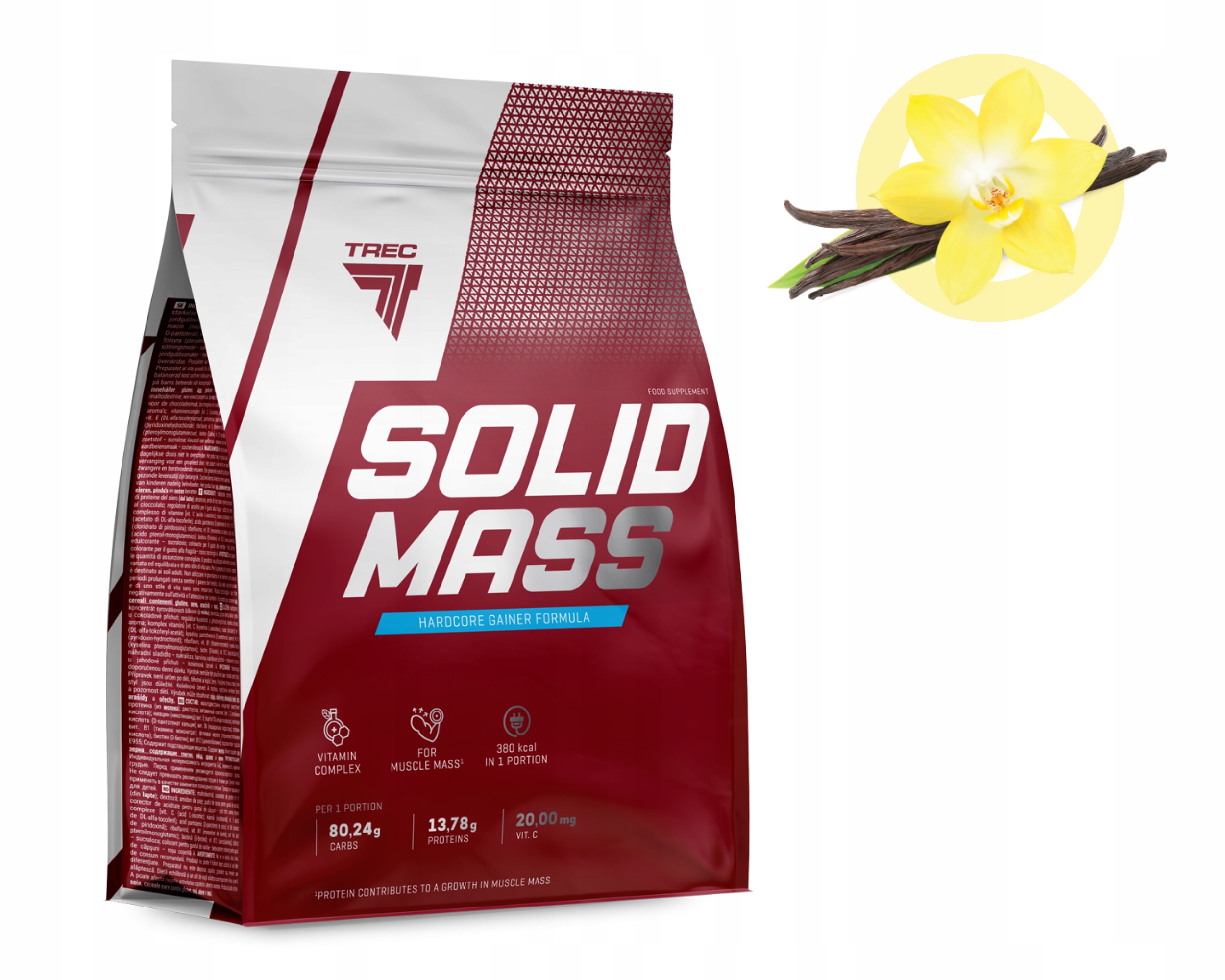 Trec Solid Mass 5800g Gainer Bílkoviny sacharidy