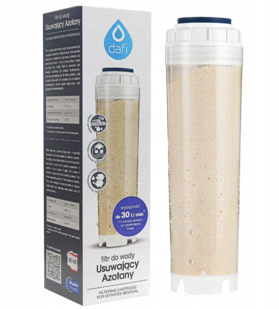 Filtr wkład azotanowy Dafi wkład z żywicą anionową 1 szt.