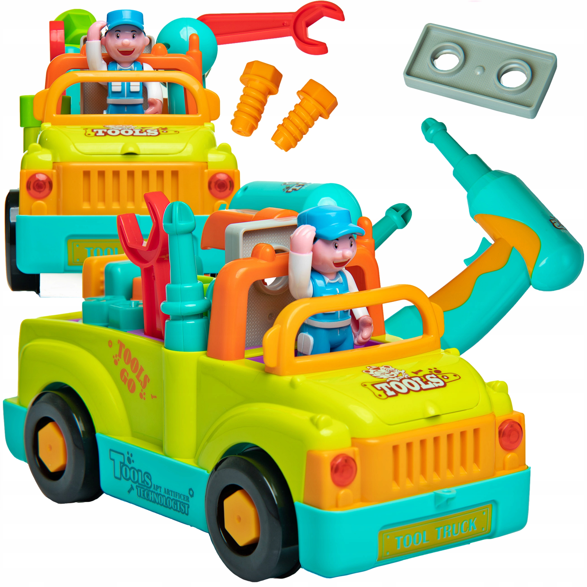 

Auto Do Rozkręcania Wiertarka Mały Mechanik Jeździ
