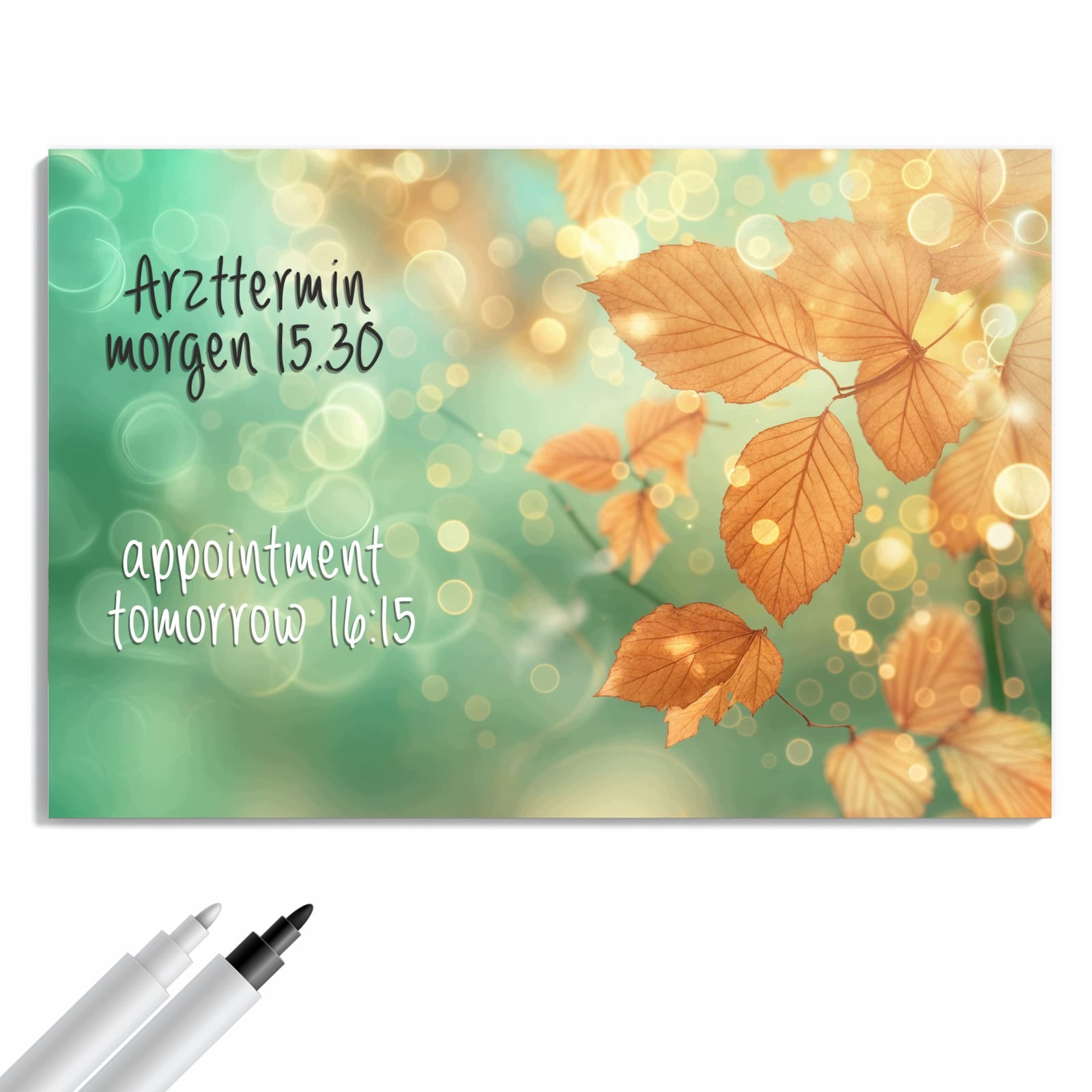 Magnetická tabule Podzimní Listy 60 × 40 cm