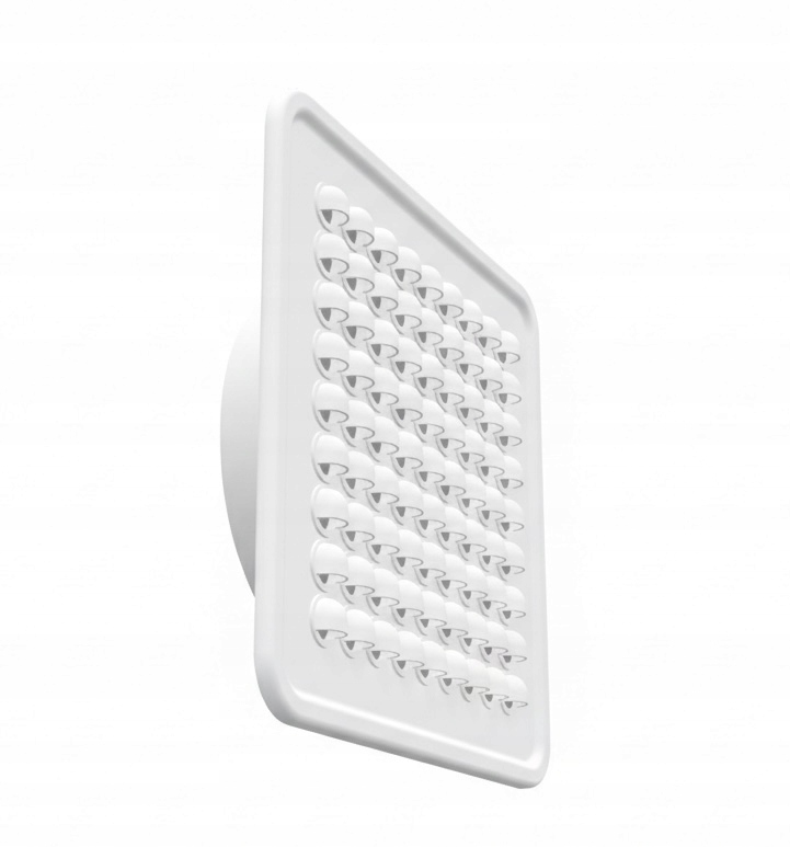 Ventilační Mřížka fi 150 na fasádu-na komín-kuchyň koupelna Bílá