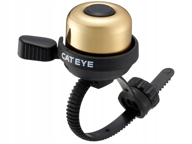 Dzwonek rowerowy Cateye PB-1000P Czarno-złoty