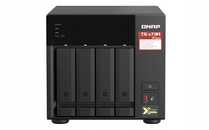 Súborový server Nas Qnap TS-473A-8G Ram Quad Core