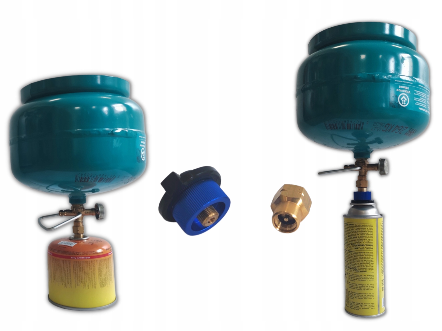 Adapter do nabijania kartuszy 400ml 7/16 z butli