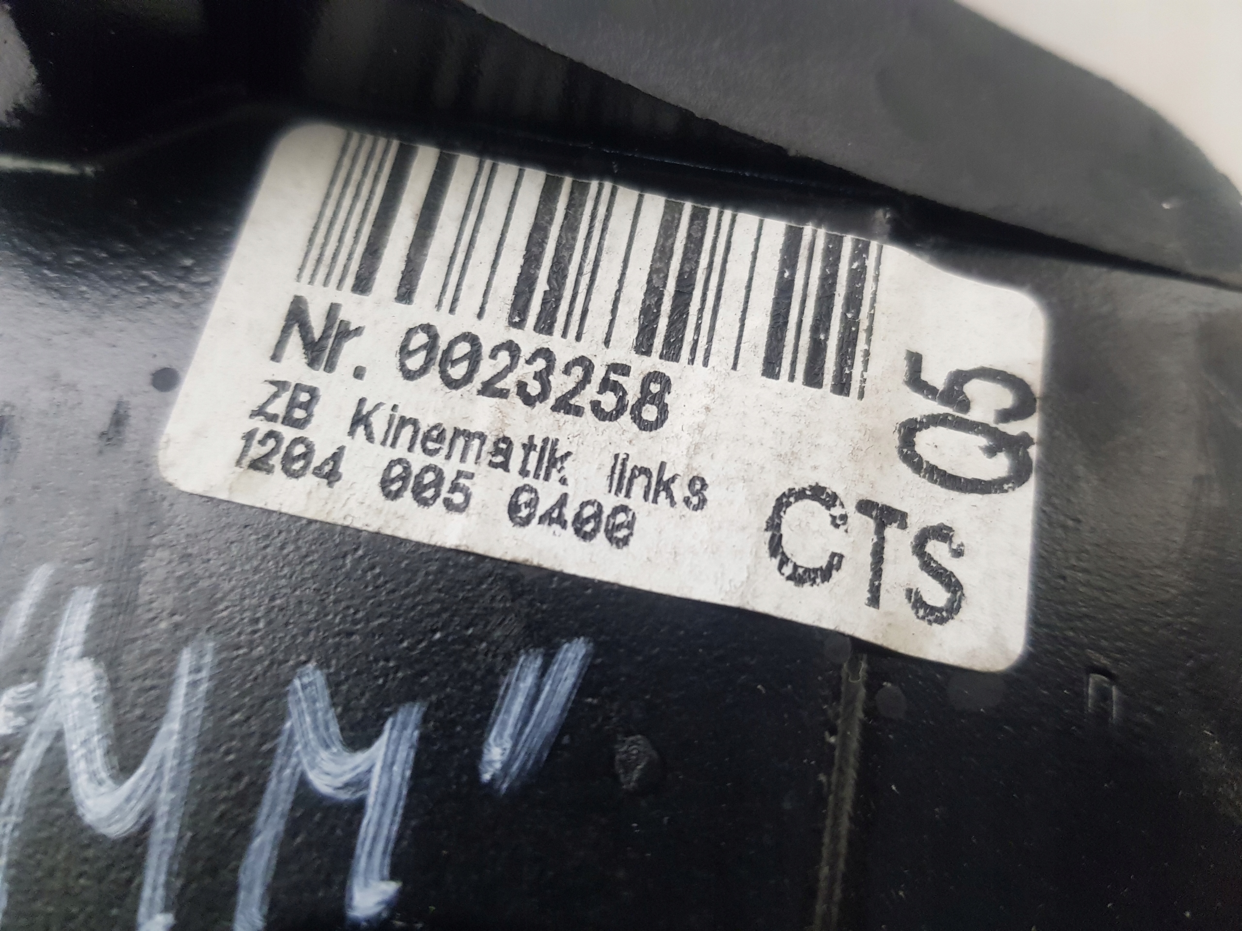 MERCEDES SL R230 W230 hinge roofs bonnet left