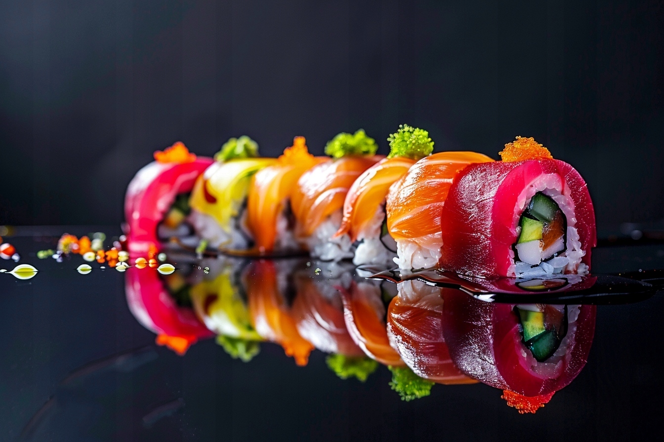 Obraz Na Plátně Plátno Kuchyně Vaření Jídlo Japonsko Sushi 120x80