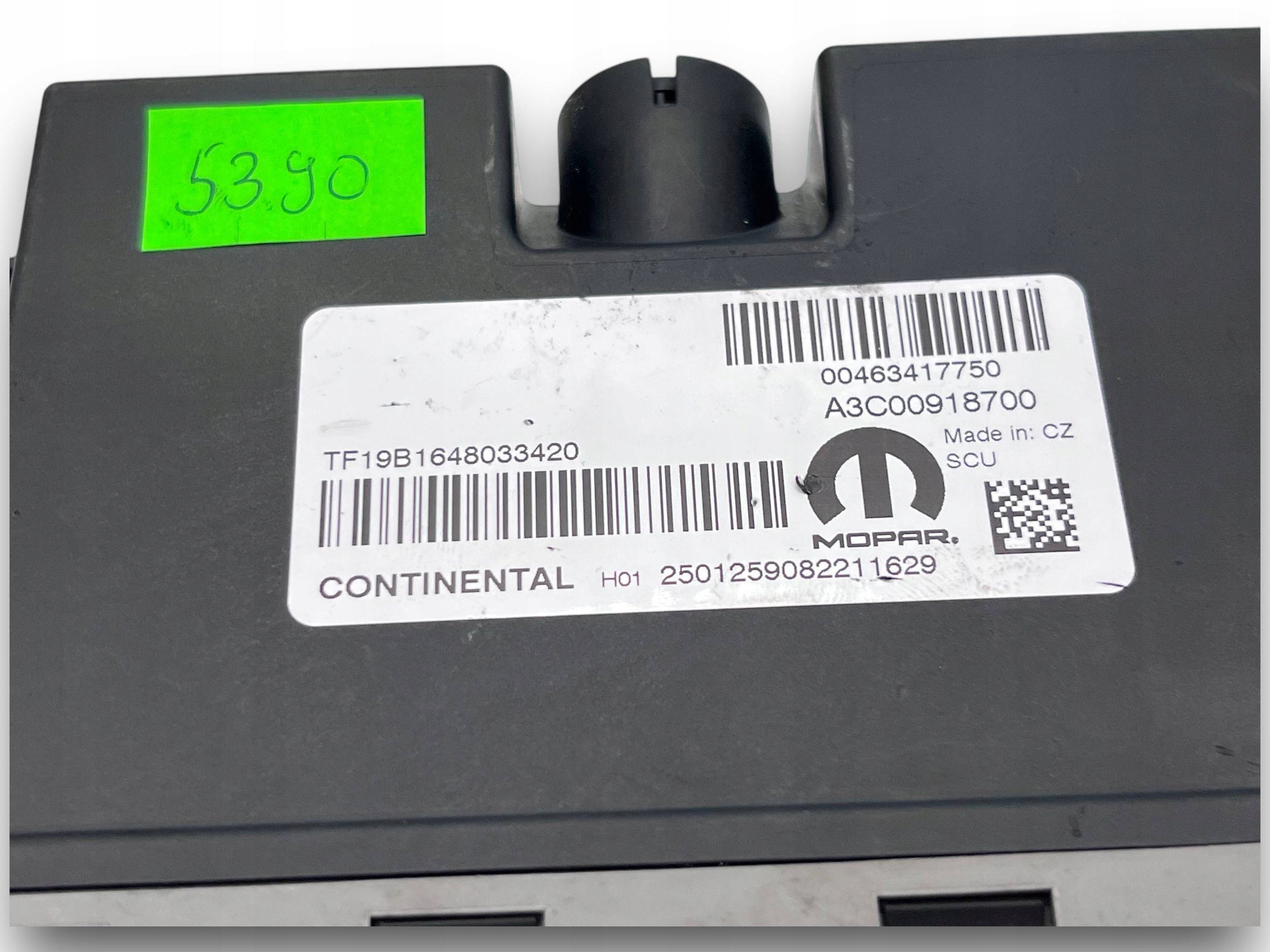 ALFA ROMEO GIULIA / STELVIO SENSOR modulo airbag 463417750, A3C00918700 $J