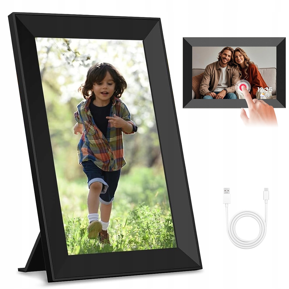 Digitální Rámeček Frameo 10,1" S Aplikací, Ideální Dárek