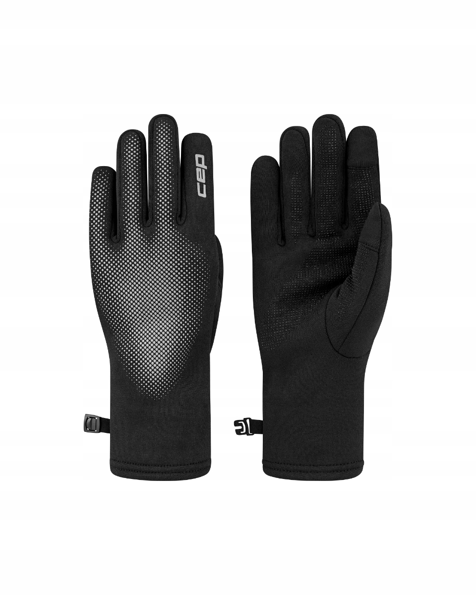 Cep Core Run Rękawiczki sportowe odblaskowe unisex XL