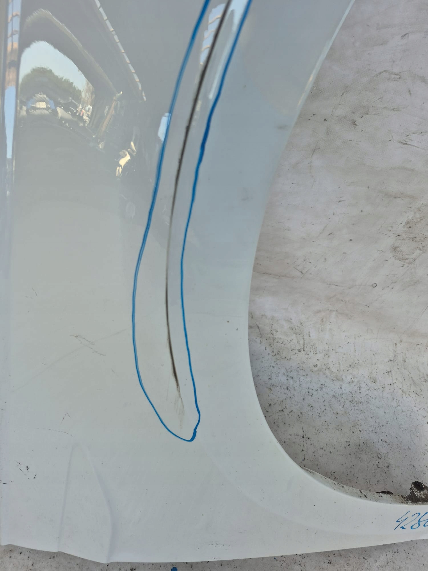 VW POLO VI 6 2G 17- fender front front right