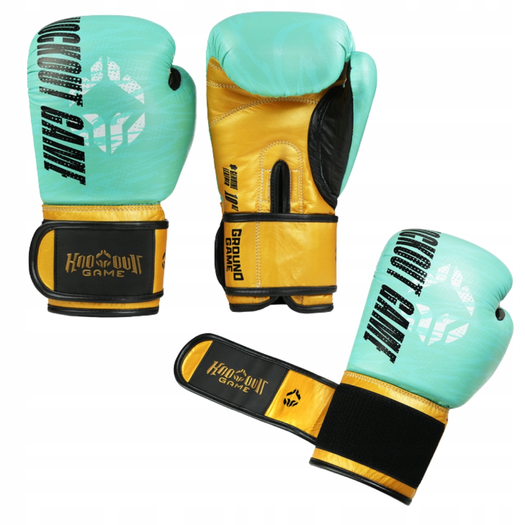 Rękawice bokserskie treningowe Ground Game Prime Green r. 12oz