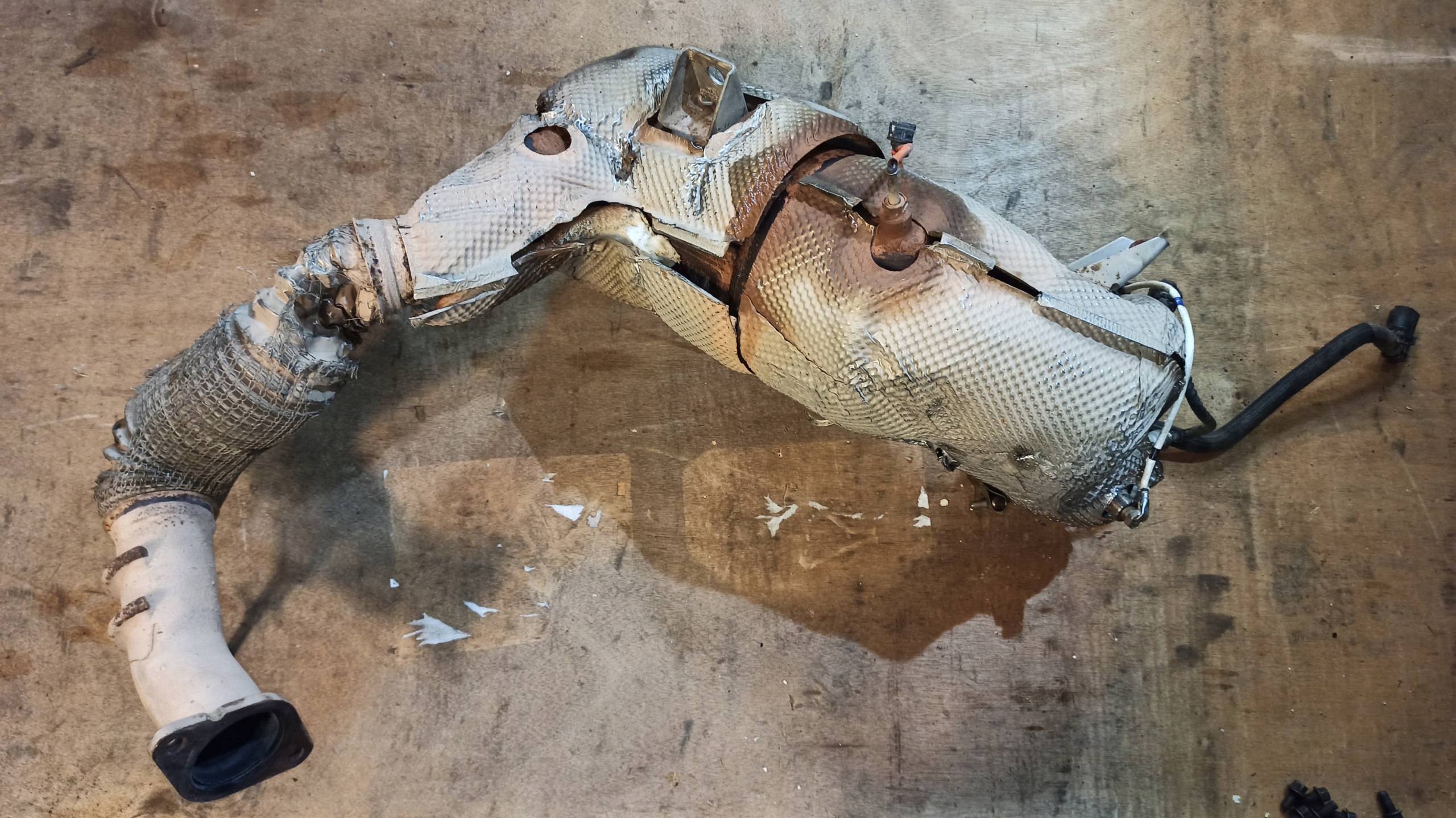 GK21-5f297-CD - Фильтр DPF катализатор Transit Custom 2.0 TDCI 16+