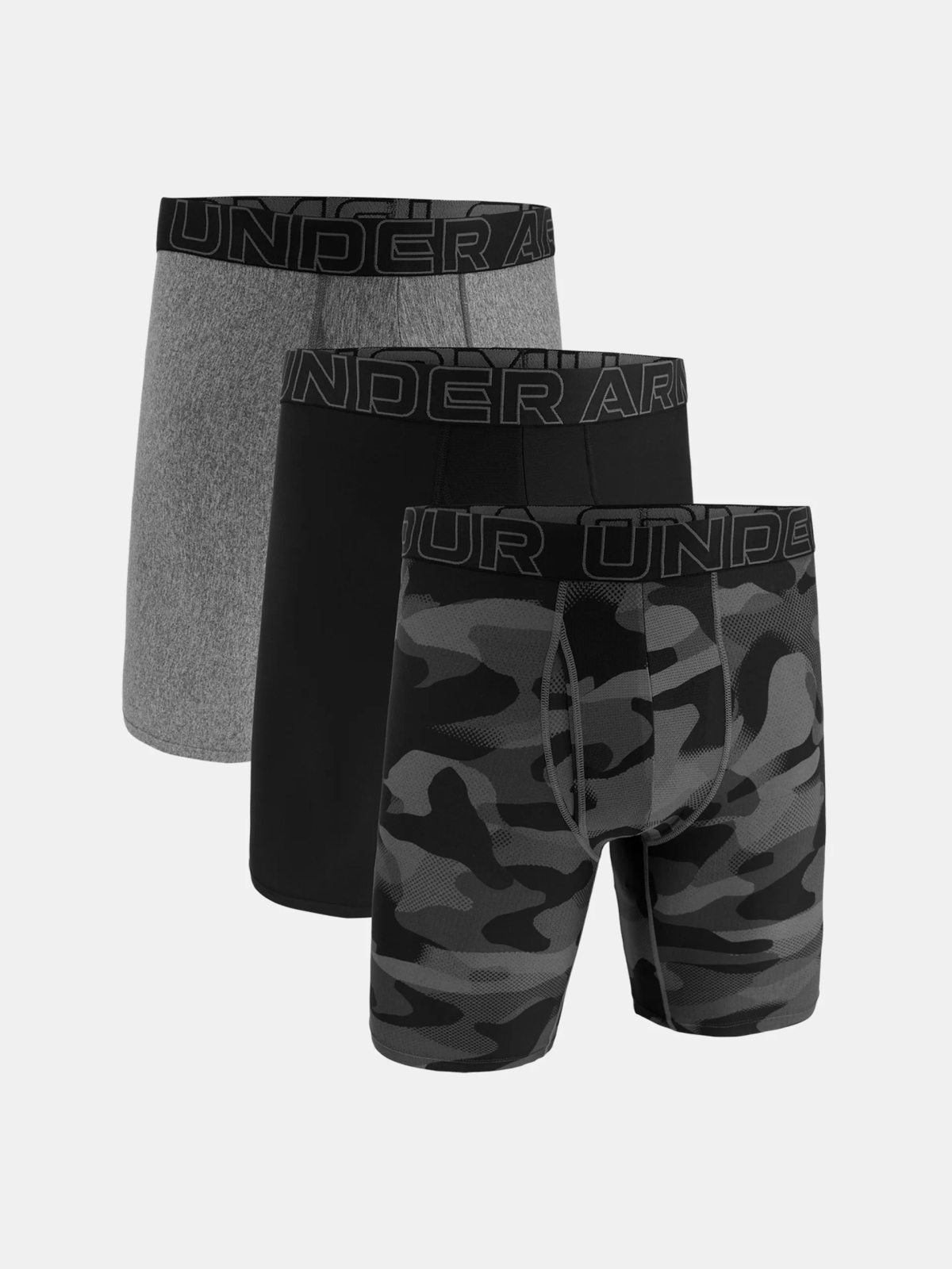 Boxerky, tangá, slipy Under Armour M Perf Tech Nov 9in-Čierna
