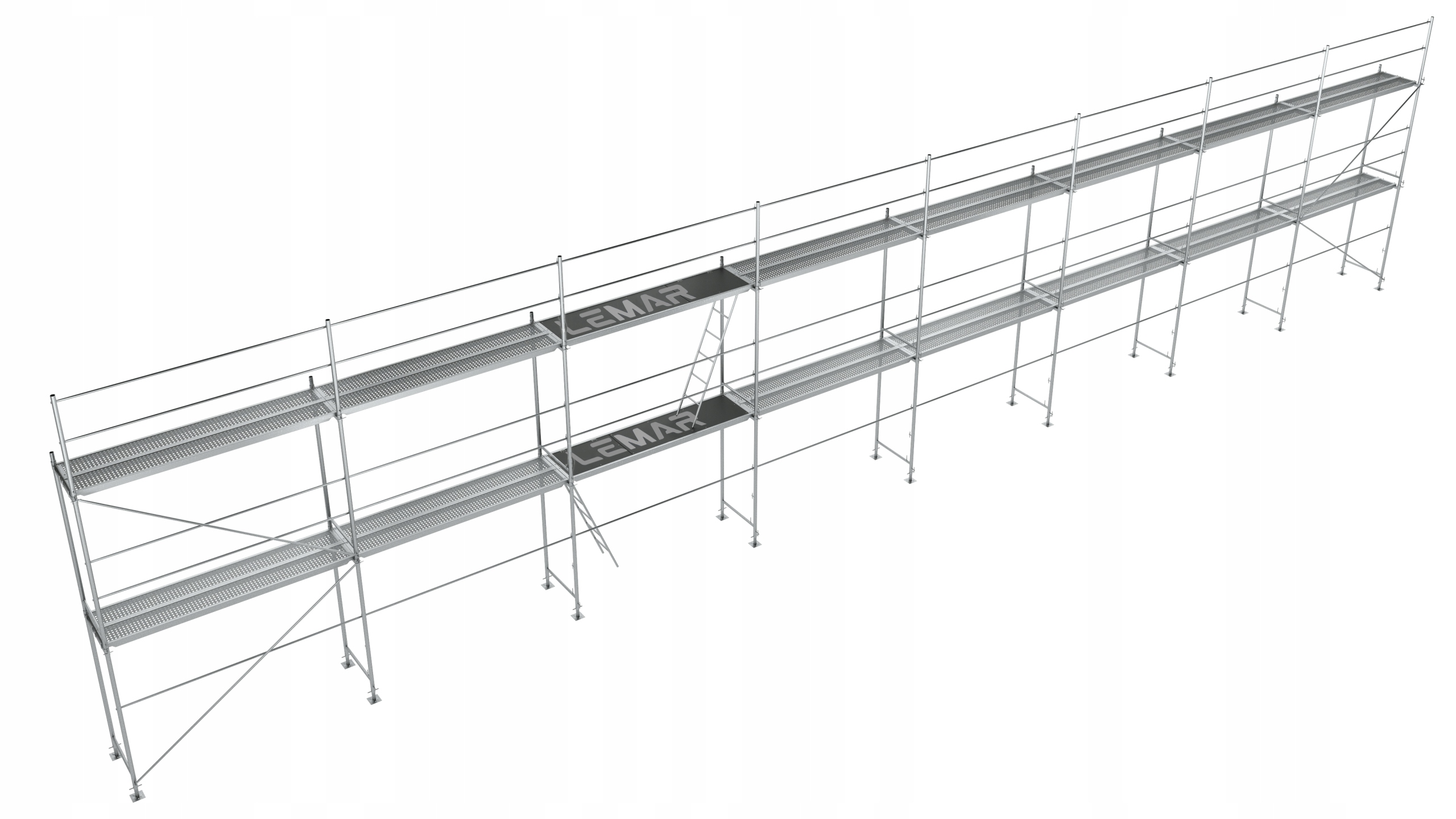 Fasádní Lešení Plettac 154 m2