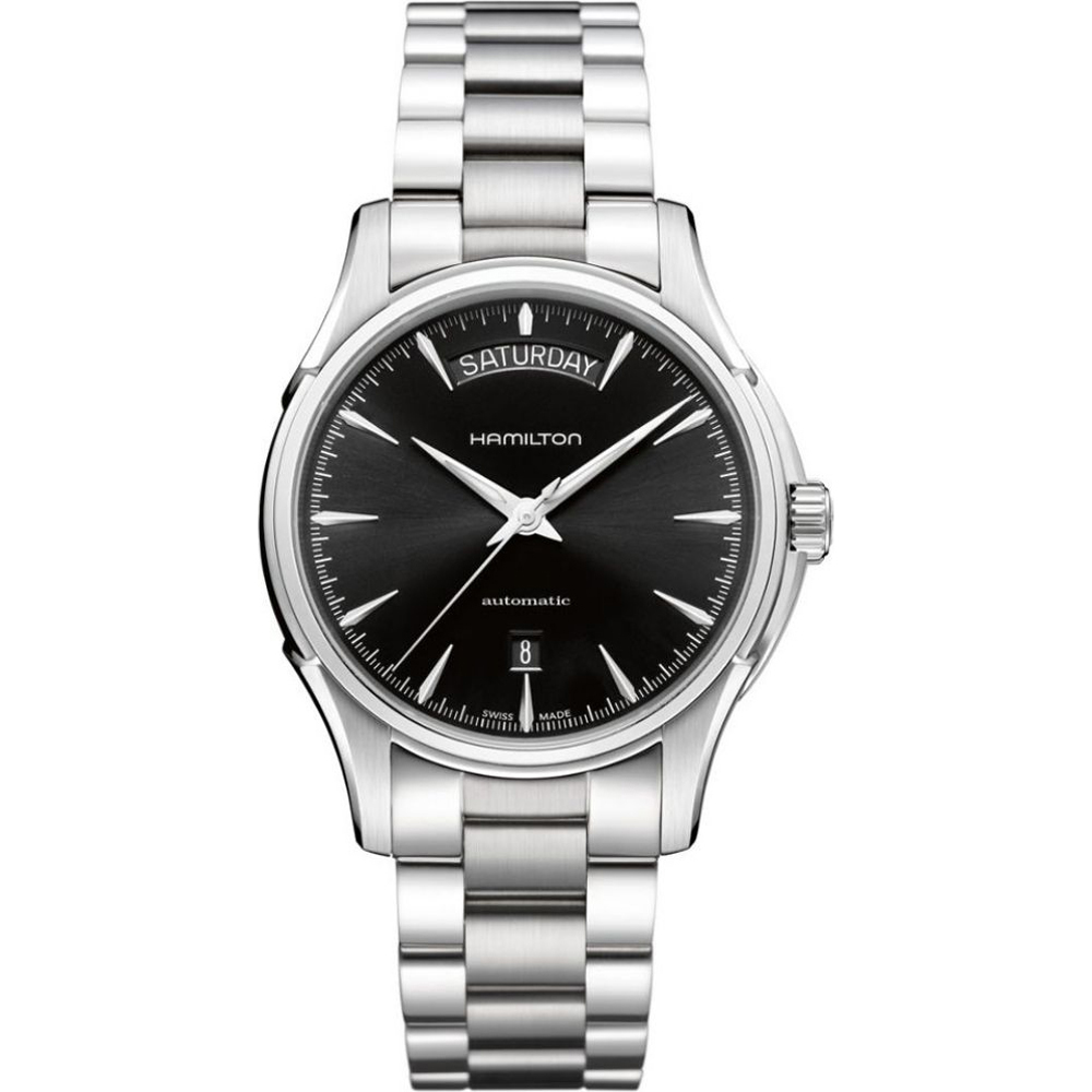 Zegarek męski Hamilton Jazzmaster H32505131 srebrny na bransolecie
