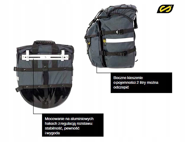 Sakwa rowerowa Sport Arsenal art. 508 Marka Sport Arsenal