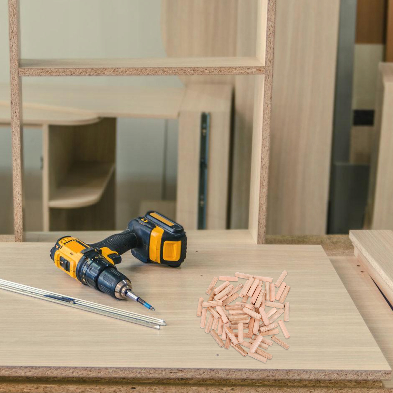 1 TORBA DREWNIANE KOŁKI DREWNIANE KABLOWANE Marka bez marki