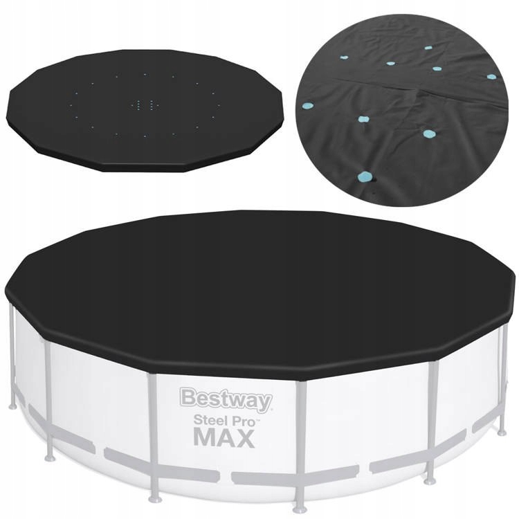 

Bestway Plandeka pokrywa na basen stel 427cm 58248