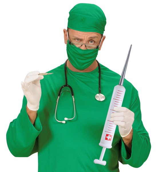 DMUCHANA STRZYKAWKA LEKARZA PIELĘGNIARKI Płeć uniseks