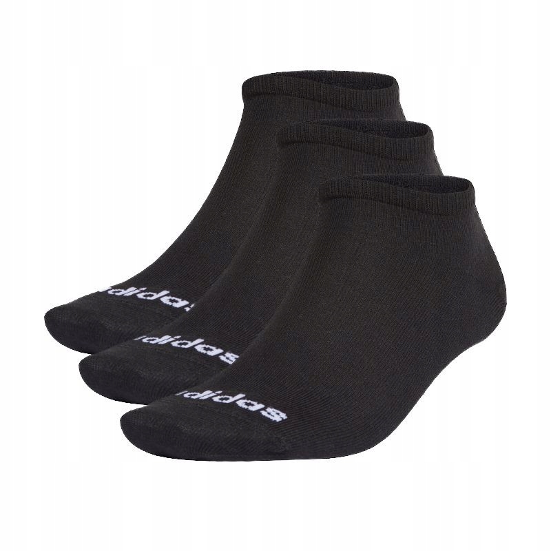 

Niskie Skarpety Adidas Low Cut 3Pak Czarne r.34-36